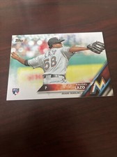 2016 Topps Raudel Lazo RC Rookie #436 Miami Marlins 
