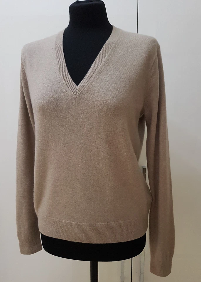 UNIQLO schöner Pullover Pulli Strickpullover 100% Kaschmir Gr.M TOP! - Bild 2 von 4