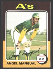 1975 Topps #452 Angel Mangual