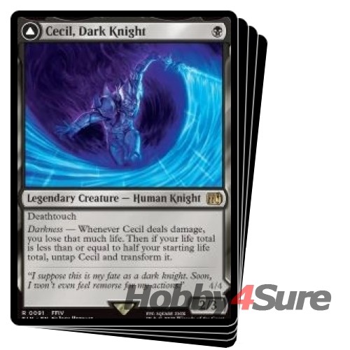 cecil card mtg 401 Games Canada - Cecil, Dark Knight // Cecil, Redeemed Paladin