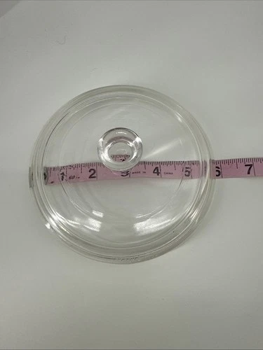Vintage Pyrex Clear Glass 1-Pint LID P-81-C : P81C Replacement