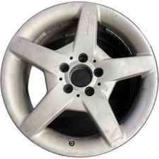 Front Oem Mercedes-benz Silver Clk320 Clk500 Clk55 Amg 17x7.5 2005 Alloy 65346 Front Oem Mercedes-benz Silver Clk320 Clk500 Clk55 Amg 17x7.5 2005 Alloy 65346