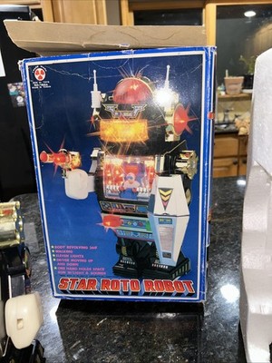 Roboter Vintage Star Roto Robot 1985 Son Ai Kunststoff Industrie