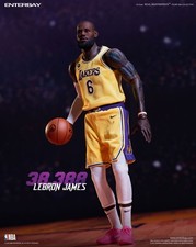 NBA Real Masterpiece Action Figure 1/6 Lebron James Lakers Special Ver. Enterbay