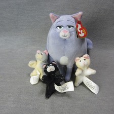 Pound Purries Mini Kitties and TY Cloe Plush Kitty Cat Lot