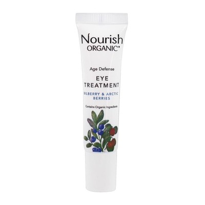 Nourish Organic Age Defense Eye Treatment Contains Organic Ingredients 0.5 Fl Oz