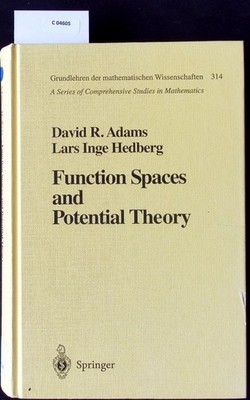 Function spaces and potential theory. Grundlehren der mathematischen Wissenschaf