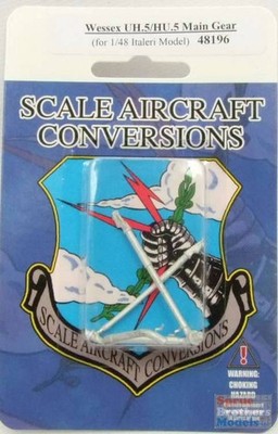 SAC48196 1:48 Scale Aircraft Conversions - Wessex UH.5 / HU.5 Main Gear (ITA