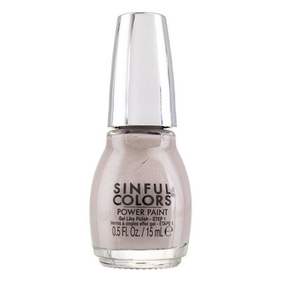 2 Pack Sinful Colors Power Paint Nail Polish, PROSECCO PROBLEMS 2652, 0.5 fl oz