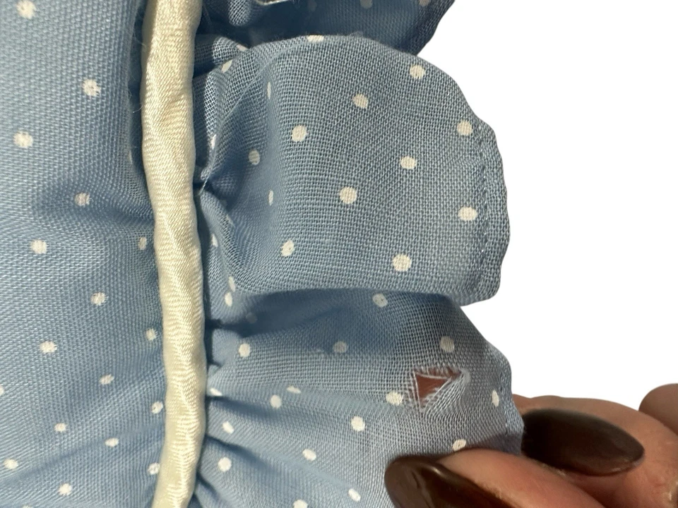 Manta acolchada vintage Brandee Danielle para cuna de bebé oso de peluche globos volantes Foto 4 de 4