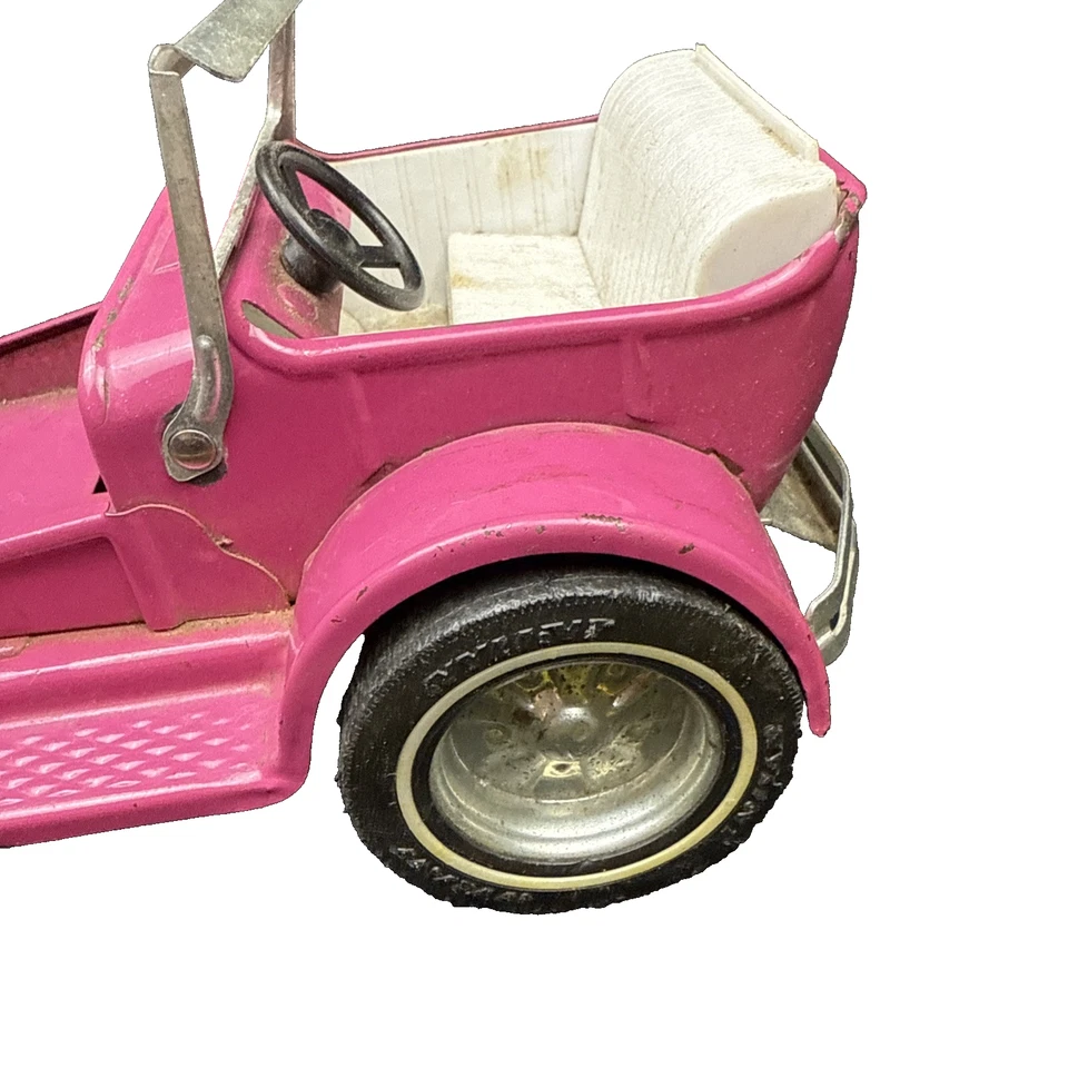 De colección Nylint Ford Modelo T Grabber Hot Rod Acero Prensado Rosa Caliente EE. UU. Foto 3 de 4