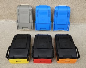 LEGO Technic Throwbot Slizer Flying Lids Cases - Empty Boxes - Lot of 6