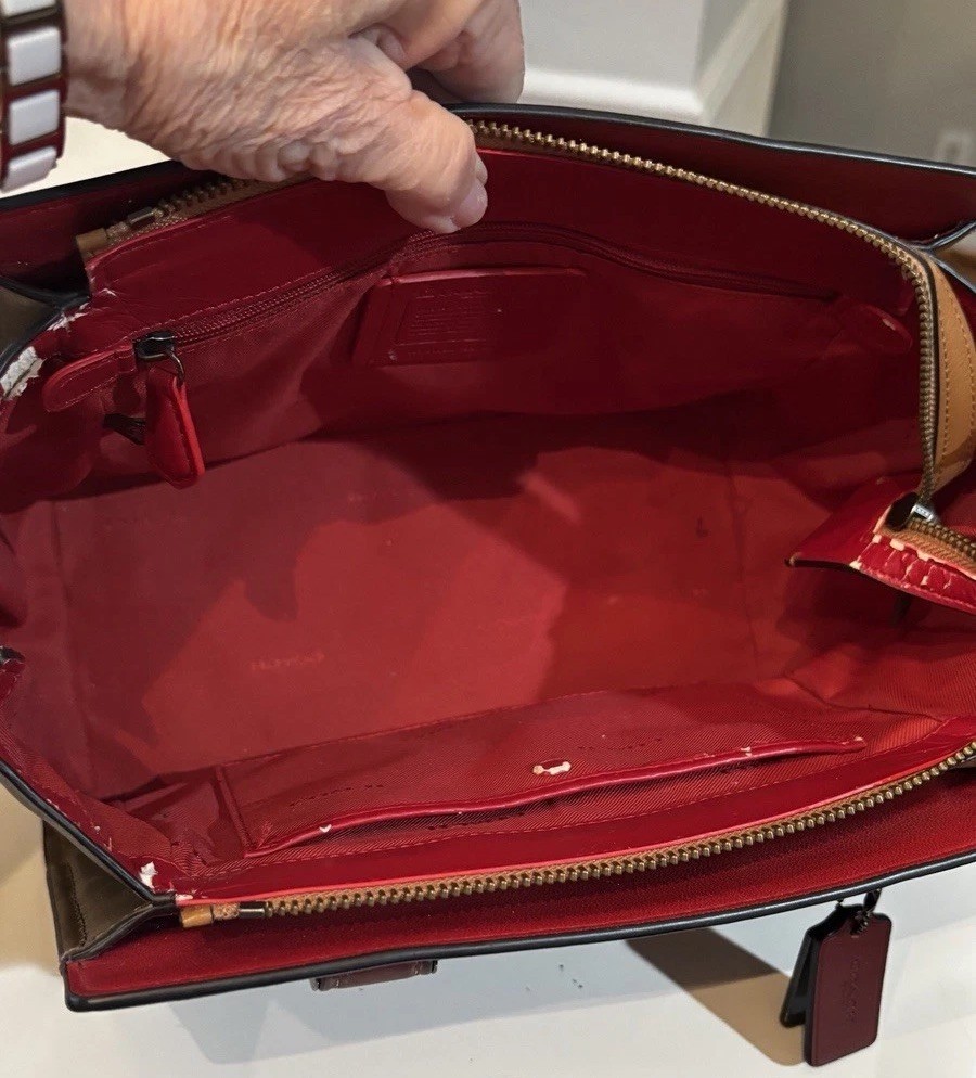 COACH Swagger 27 with Colorblock  Patchwork Prair… - image 5