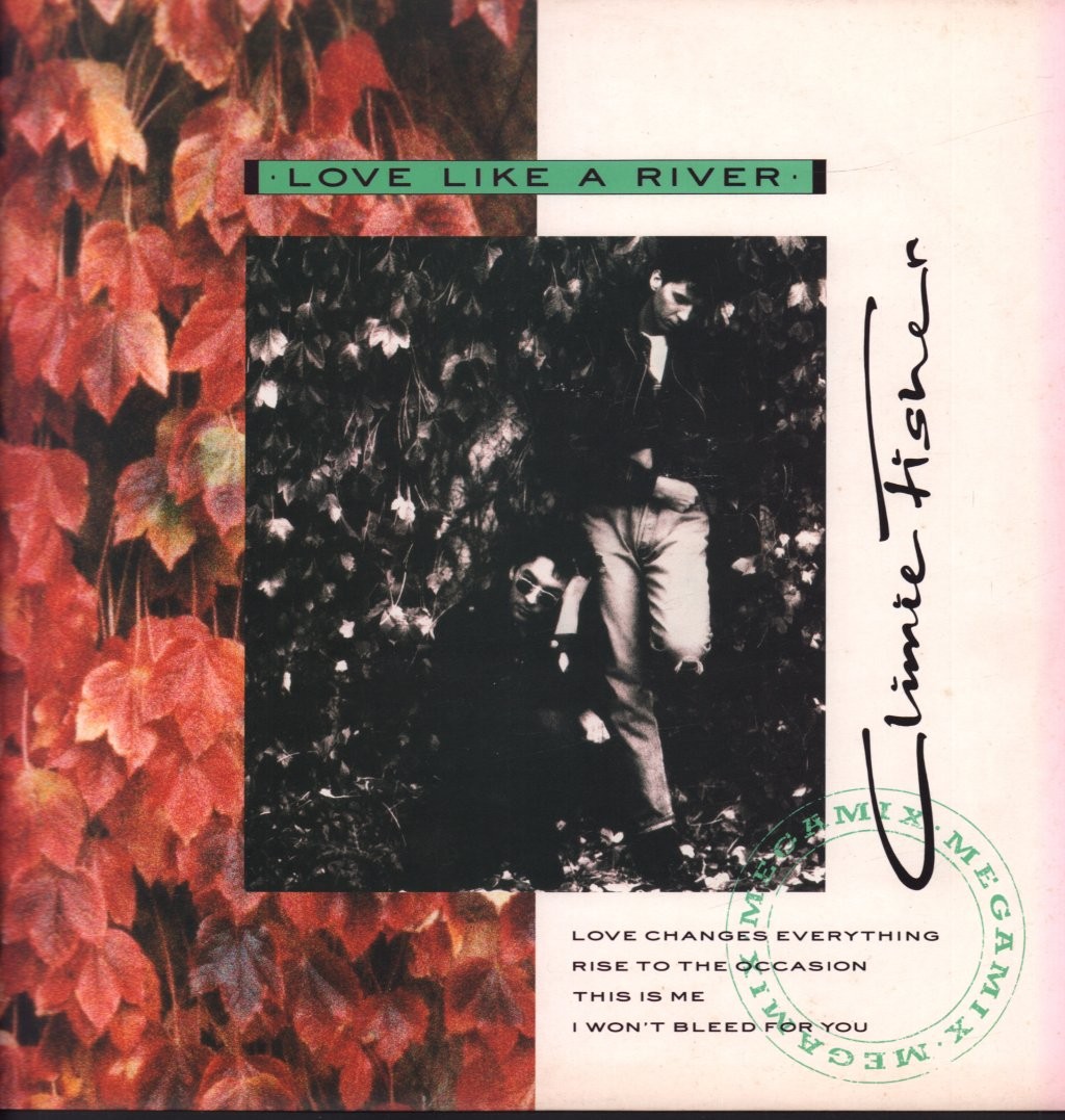 Climie Fisher Love Like A River 12"" vinyl UK Emi 1988 with pic sleeve 12EMX81