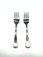 Set of 2 Vintage Hampton Silversmiths Stainless Salad Forks 6” Rare 18/10