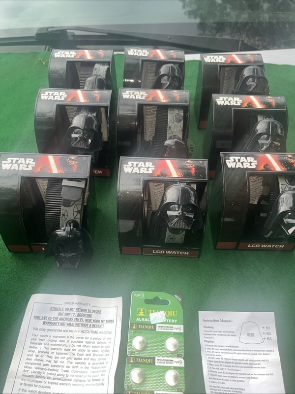 star wars Darth Vader 3 D #DAR3588 kids watch qua 9