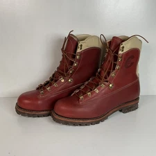 Vintage Chippewa Kush N’ Kollar Mountaineering Boots 13 D USA Made Insulated