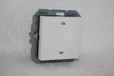 Gira Standard 55 Rollladen Jalousie 0634.. Steuerung 039800 reinweiß glz.