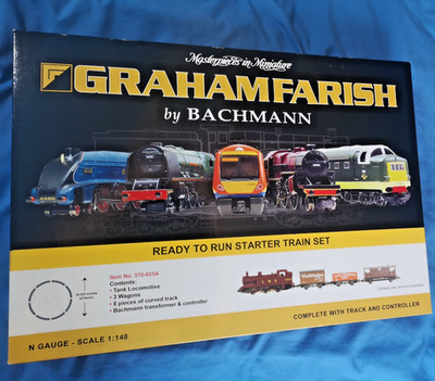 GrahamFarish Ready to Run Starter Kit 370-025A LMS 3F