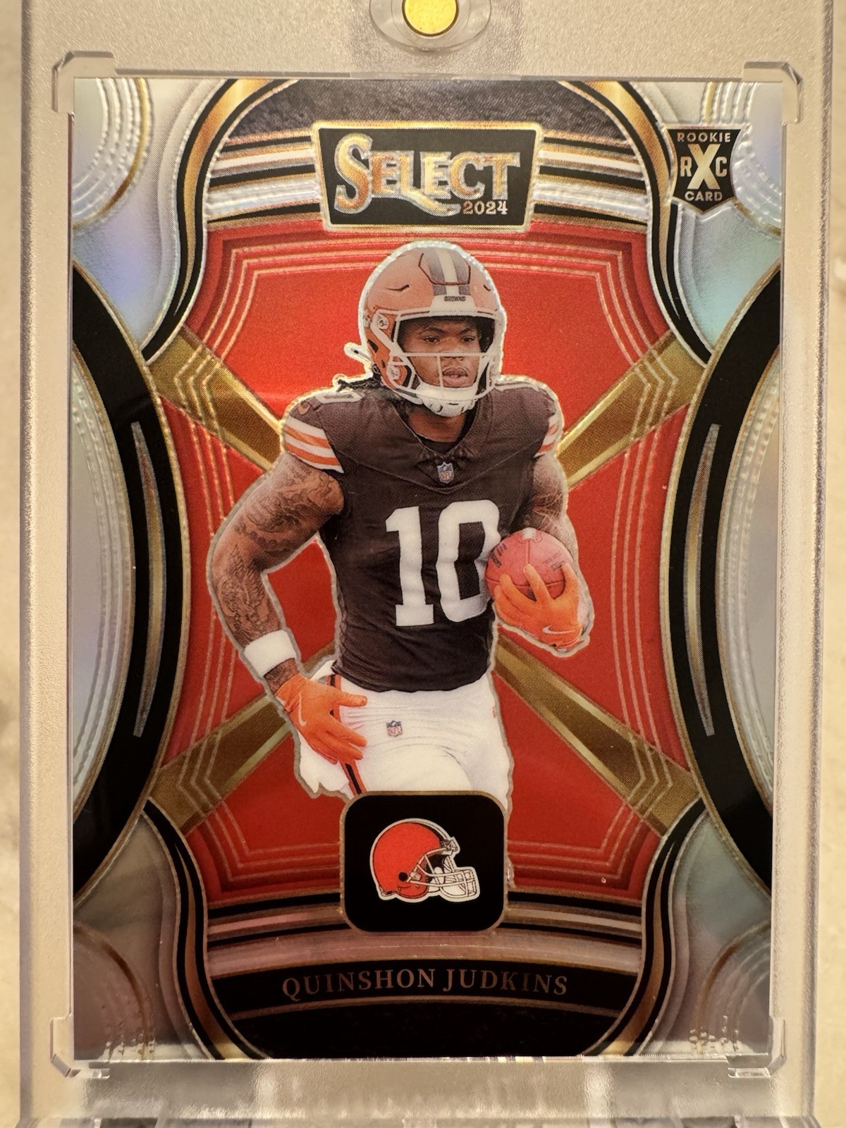 2024 Panini Select XRC - QUINSHON JUDKINS Silver Prizm #508 (RC) - Browns
