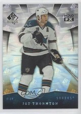 2008-09 SP Authentic Holo FX Joe Thornton #FX77 HOF 2d8
