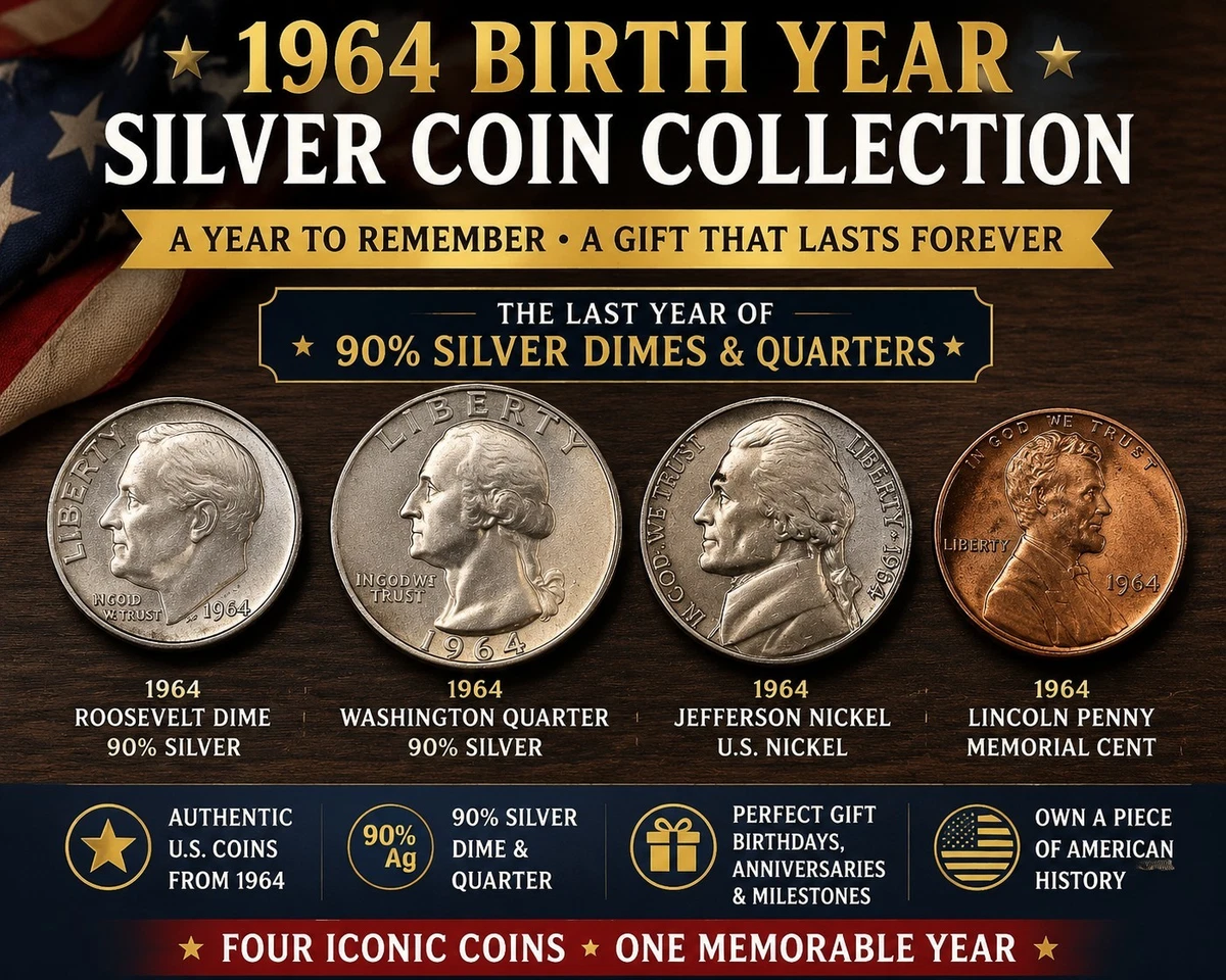 Uncirculated Uncertified 1964 US Coin Mint Sets for sale | eBay