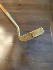 Rare RH Macgregor Accurate Goose Neck Hickory Wood Shaft Putter Toe Weight