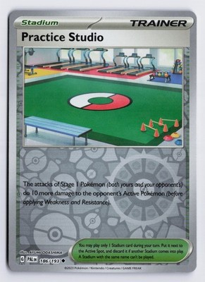 Practice Studio - PAL #186/193 SV02: Paldea Evolved Uncommon Reverse Holofoil NM