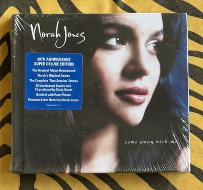 NORAH JONES: COME AWAY WITH ME/20th ANNIVERSARY 3CD BOOK SET/PRISTINE MINT/FS!!!