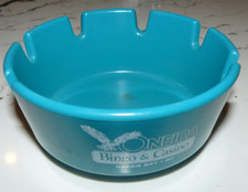 Vintage ONeida Bingo Casino Ashtray  Green Bay Packers Wisconsin Ges Line