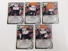 Naruto CCG Lot Pain Naraka Animal Deva Preta Asura Path 1199 1200 1201 1203 1204