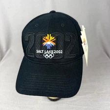 Vtg 2002 Salt Lake Winter Olympics Snapback Hat Cap Men Snapback American Needle