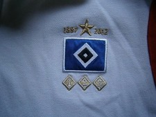 HSV Hamburger SV 2012 125 Jahre Jubiläum Adidas Polo Shirt Trikot, Gr. L