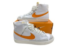 Nike Blazer Mid '77 Vintage Men's White/Orange Peel - Summit White M 11.5/W 13