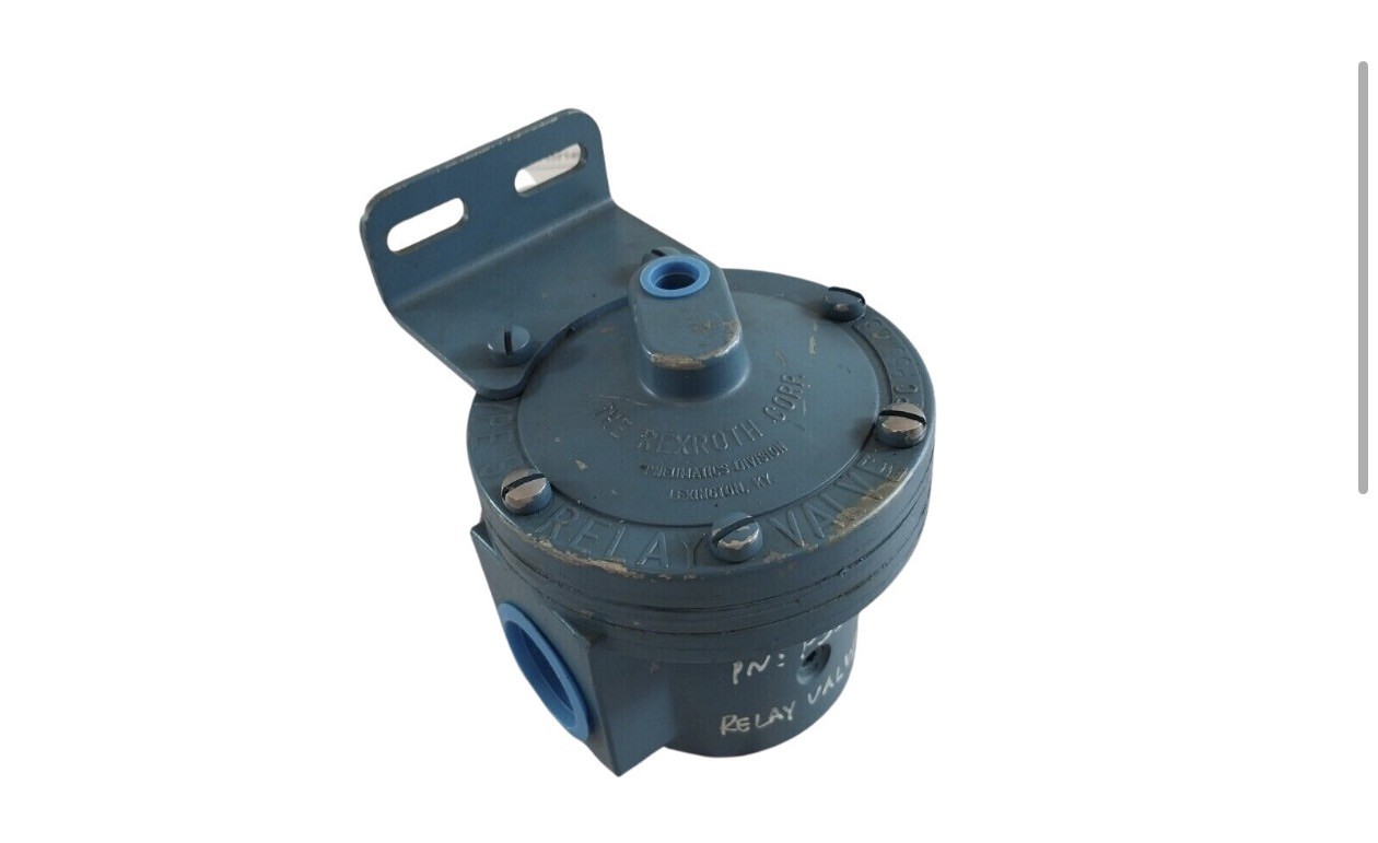 REXROTH BOSCH PC P55163 TYPE "S" 8-S RELAY VALVE 1" SIZE R431003666