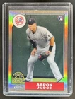 2017 Topps Chrome Aaron Judge 1987 RC Rookie #87T-8 Yankees