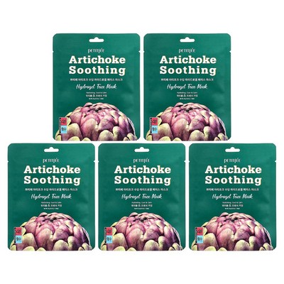 Artichoke Soothing, Hydrogel Beauty Face Mask, 5 Sheets, 1.12 oz (32 g) Each