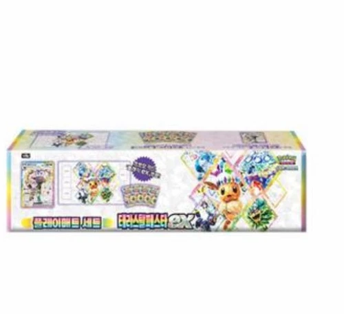 NUEVO Juego de Alfombrillas de Juego Pokemon Cartas Escarlata y Violeta "Terastal Festa EX" - Umbreon Coreano - Imagen 1 de 2