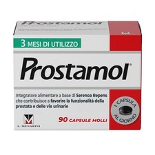 Prostamol A.Menarini Integratore Alimentare Cura Prostata - 90 Capsule