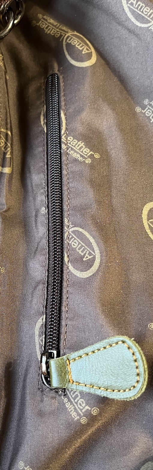 Ameri Leather Extra Large Rainbow Woven Leather T… - image 11