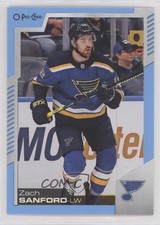2020-21 O-Pee-Chee Blue Border Zach Sanford #141 x6g