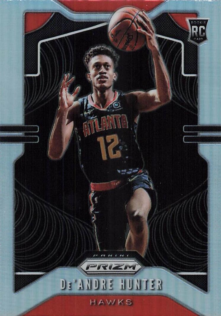 2019-20 Panini De'Andre Hunter Silver Prizm #251 Hawks