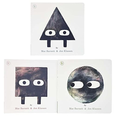 Shape Trilogy Collection 3 Books Set (Triangle, Square and Circle) by Mac Barnet