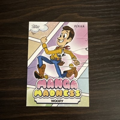 Woody MANGA MADNESS 2026 Topps Disney Neon #MM-1