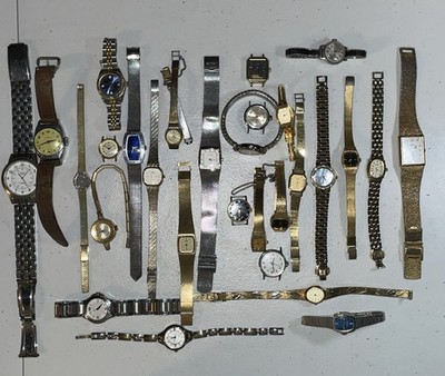 Lot Of Watches, Various styles (NOT WORKING) For Parts Or Need Repair (A-5)