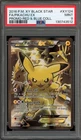 Pokemon Pikachu EX Red & Blue Coll. Black Star Full Art Promo XY124 PSA 9 Mint