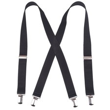 X Back Hidden Suspenders for Jeans Thin Ladies Under Clothes Pants Elastic