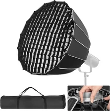 FOMITO Parabolic Softbox 47.2 inch/120cm Quick Release Deep Light Soft Box