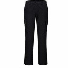Portwest Slim Combat Trousers Slim Fit Pants Restaurant Staff Catering Uniform