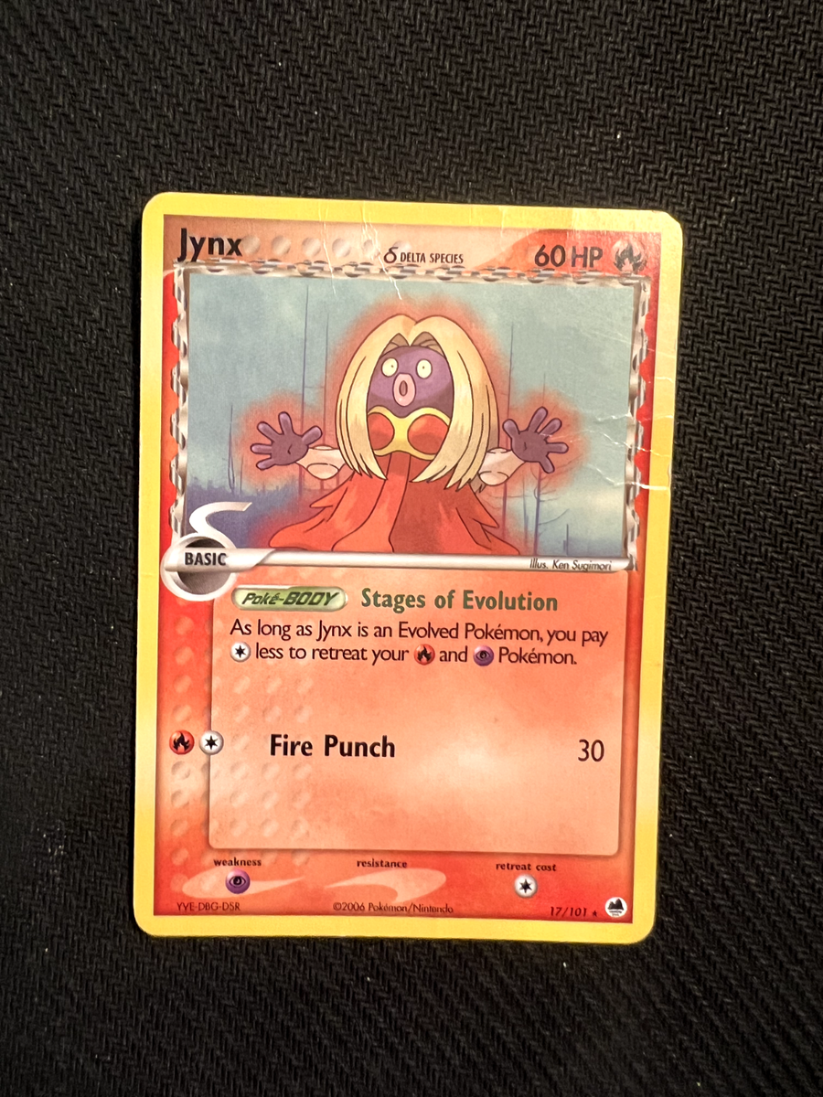 Jynx (Delta Species) 17/101 Dragon Frontiers Regular HP | eBay